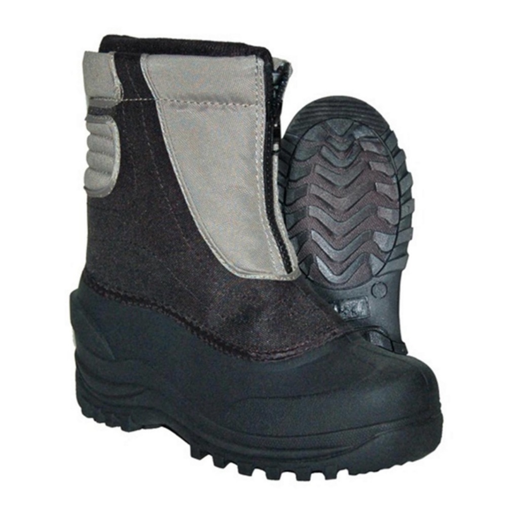 Itasca Kids Black & Gray Snow Stomper Boots, Kids 10